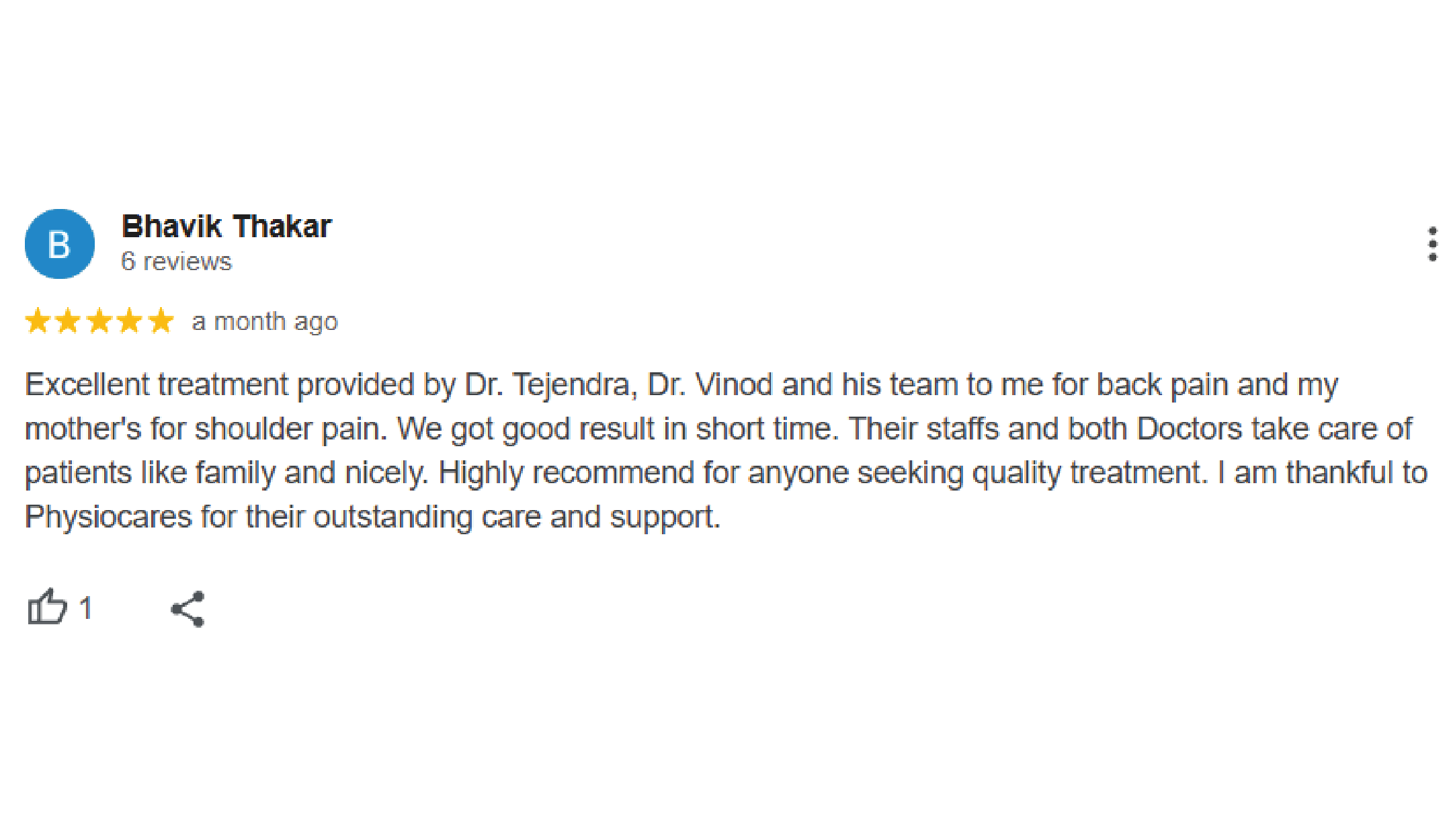 Patient Review Image